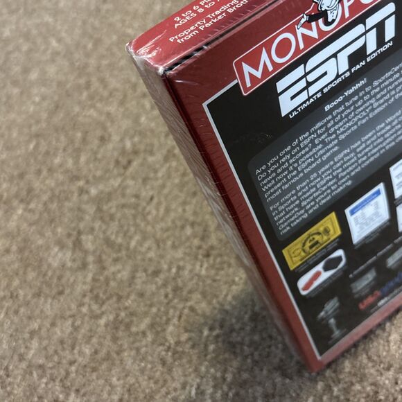 Monopoly ESPN Ultimate Sports Fan Edition Board Game New Factory Sealed - Picture 10 of 10